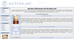 Desktop Screenshot of buchtips.net