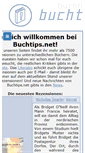 Mobile Screenshot of buchtips.net